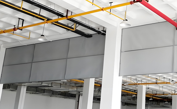 商场防烟分区常闭节点:铁门关挡烟垂壁高度与控制器接线图解 商场防烟分区常闭节点:铁门关挡烟垂壁高度与控制器接线图解