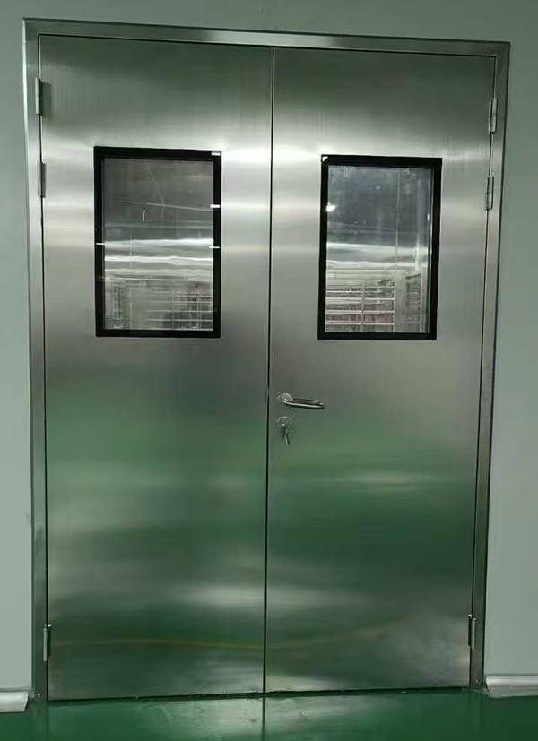 医院新建楼栋完成铁门关防火门配置工程