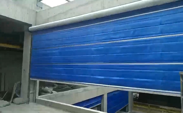 大型物流园区完成铁门关防火门整体安装工程