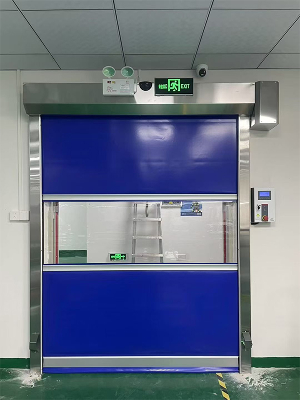 铁门关快速铁门关卷帘门在冷链物流仓储区的应用实践